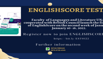 Fakultas Bahasa dan Sastra Menyelenggarakan EnglishScoreTest