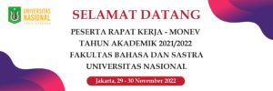 Read more about the article Rapat Pimpinan Pembahasan dan Pengisian MONEV Fakultas Bahasa dan Sastra Tahun Akademik 2021/2022