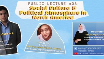 Public Lecture #08 Social Culture & Political Atmosphere in North America