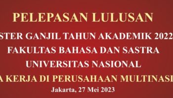 Lepas 128 Lulusan, Fakultas Bahasa dan Sastra Lakukan Yudisium Semester Ganjil 2022/2023