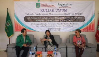 Fakultas Bahasa dan Sastra Adakan Kuliah Umum dengan Yayasan Raya Kultura