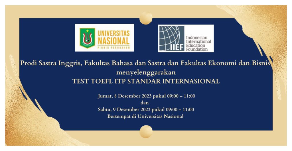 FBS Kolaborasi dengan FEB Selenggarakan TOEFL ITP TEST