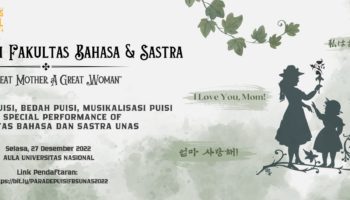 PARADE PUISI FAKULTAS BAHASA DAN SASTRA “BAKTI KEPADA IBU”