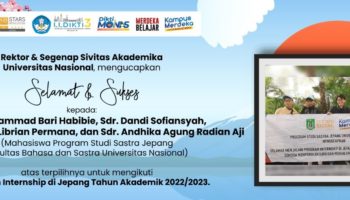 Mahasiswa Program Studi Sastra Jepang Berangkat ke Jepang untuk Melaksanakan Program Internship Tahun Akademik 2022/2023