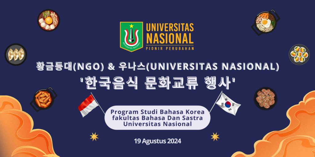 Memperkuat Hubungan Antarbudaya Melalui Makanan: Prodi Korea UNAS Gelar Budaya Kuliner Korea 2024