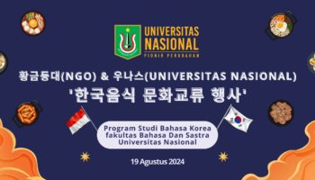 Memperkuat Hubungan Antarbudaya Melalui Makanan: Prodi Korea UNAS Gelar Budaya Kuliner Korea 2024