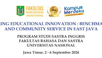 Mahasiswa Universitas Nasional Gelar Program Kreatif Mahasiswa (PKM) di SMP dan SMA Lab School Surabaya