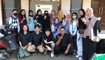 Mahasiswa Sastra Inggris Universitas Nasional Melakukan Benchmarking Edupreneurship ke The Daffodils, Kampung Inggris, Pare, Kediri