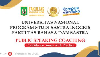 Prodi Sastra Inggris Gelar Coaching Public Speaking