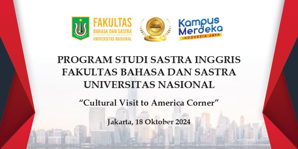 Cultural Visit to America Corner, Program Studi Sastra Inggris UNAS