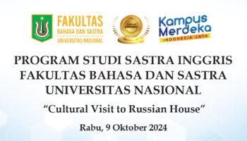 Prodi Sastra Inggris UNAS Kunjungi Russian House, Perkuat Pemahaman Lintas Budaya