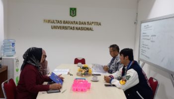 Penandatanganan Perjanjian Kerja Sama antara PT. Orion Harmoni Mandala dan Program Studi Sastra Jepang Universitas Nasional: Wujudkan Internship Internasional bagi Mahasiswa