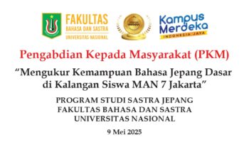 📝🎌 Pengabdian Kepada Masyarakat (PKM) – Program Studi Sastra Jepang