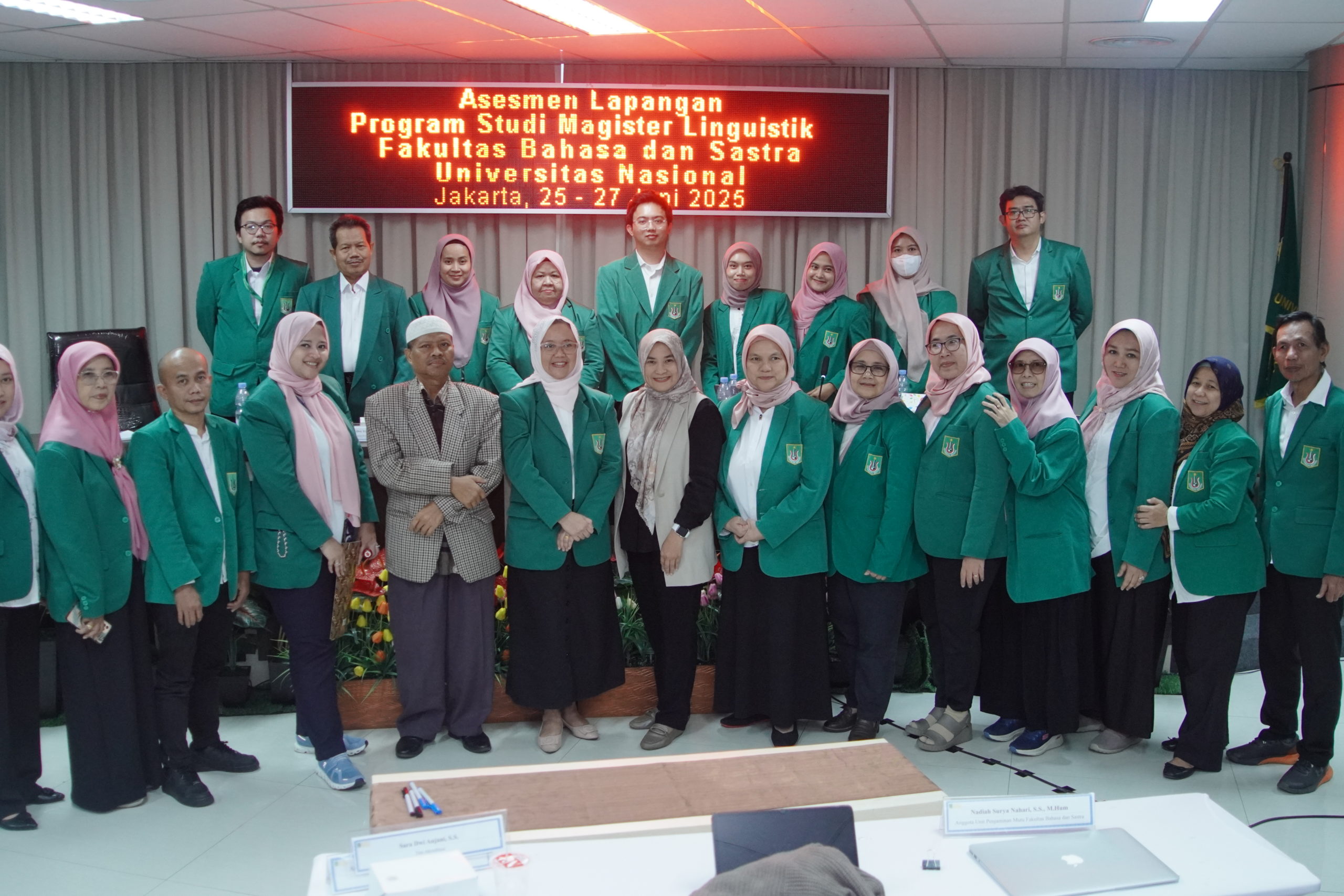 Akreditasi Magister Linguistik FBS UNAS: Langkah Strategis Memperkuat Daya Saing Akademik Global