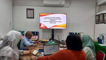 Fakultas Bahasa dan Sastra UNAS Gelar RTM dan Evaluasi AMI Tahun Akademik 2023/2024