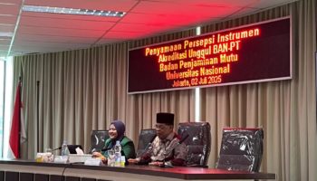 FBS UNAS Hadiri Kegiatan Penyamaan Persepsi Instrumen Akreditasi Unggul BAN-PT