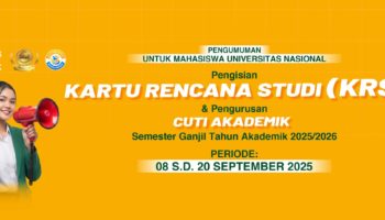 Pengisian Kartu Rencana Studi (KRS) & Pengurusan Cuti Akademik Semester Ganjil Tahun Akademik 2025/2026
