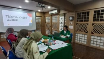 Program Studi Bahasa Korea FBS UNAS Gelar Sidang Skripsi Semester Genap 2024/2025