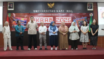 SIKRAB 2025 Tampilkan Kekayaan Budaya, Mahasiswa FBS UNAS Suguhkan Tari Tradisional Korea
