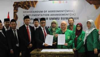 FBS UNAS Perkuat Kolaborasi Pendidikan melalui Penandatanganan MoA dan IA dengan PTQ Al Azhaar Ummu Suwanah