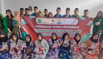 Prodi Sastra Jepang FBS Unas Gelar PKM di Madrasah Aliyah Al Azhaar Ummu Suwanah, Perkuat Literasi Budaya