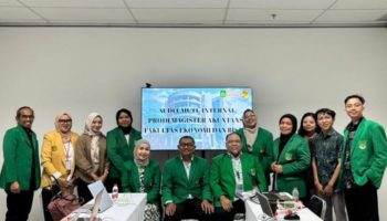 Dosen Sastra Inggris FBS UNAS Menjadi Auditor dalam Audit Mutu Internal Prodi Magister Akuntansi
