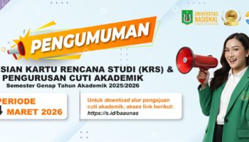 Pengisian Kartu Rencana Studi (KRS) & Pengurusan Cuti Akademik Semester Genap Tahun Akademik 2025/2026