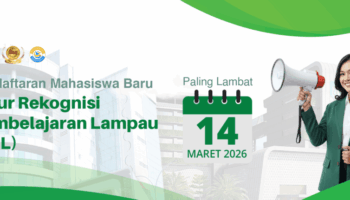 Informasi Batas Pendaftara Rekognisi Pembelajaran Lampau (RPL)