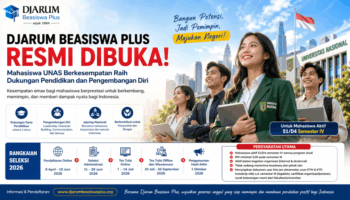 Djarum Beasiswa Plus Resmi Dibuka, Mahasiswa UNAS Berkesempatan Raih Dukungan Pendidikan dan Pengembangan Diri