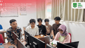 Mahasiswa Prodi Sastra Jepang UNAS Ikuti Interview dengan Pihak Jepang untuk Program Magang Internasional