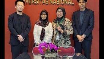 Kaprodi Sastra Jepang FBS UNAS Terima Kunjungan Perusahaan Jepang, Bahas Peluang Magang Mahasiswa