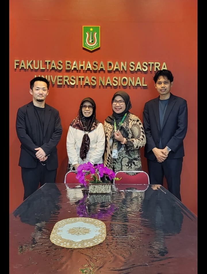 Kaprodi Sastra Jepang FBS UNAS Terima Kunjungan Perusahaan Jepang, Bahas Peluang Magang Mahasiswa