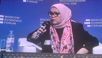 Dekan FBS UNAS Jadi Pembicara di Moscow Economic Forum 2026