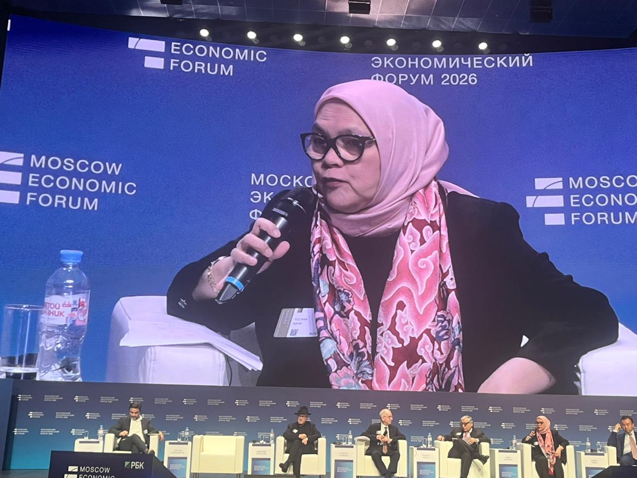 Dekan FBS UNAS Jadi Pembicara di Moscow Economic Forum 2026