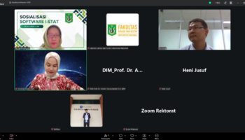 FBS UNAS Ikuti Sosialisasi Software I-STAT Secara Daring untuk Penguatan Kompetensi Akademik