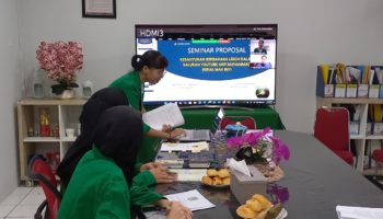 Seminar Proposal Semester Genap TA 2025/2026 Prodi Sastra Indonesia FBS UNAS Berlangsung Akademis dan Produktif