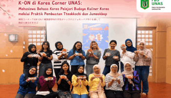 K-ON di Korea Corner UNAS: Mahasiswa Bahasa Korea Pelajari Budaya Kuliner Korea melalui Praktik Pembuatan Tteokkochi dan Jumeokbap