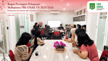 Rapat Persiapan Pelepasan Mahasiswa FBS UNAS TA 2025/2026: Penguatan Koordinasi dan Kesiapan Pelaksanaan